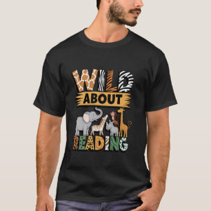 Gek op lezen Boeken Lezer Liefhebber Bibliothecari T-shirt