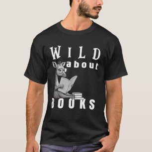 Gek op lezen houdt van boeken Nerd Boekenwurm Bibl T-shirt