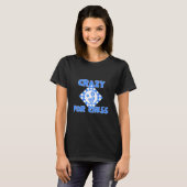 Gek op schaken t-shirt (Voorkant volledig)