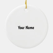 Gek op slots ornament (Achterkant)