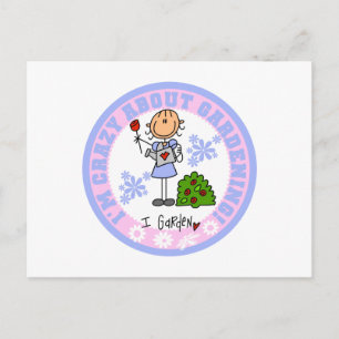 Gek op Tuinieren Briefkaart