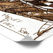 gek op wit poster (Hoek)