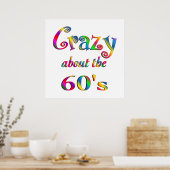 Gek over de jaren '60 poster (Keuken)