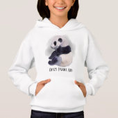 gek panda kind voegt naam toe (Voorkant)