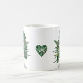 Gek Plant Moeder Leuk Waterverf Plant Moeder Haird Koffiemok (Center)