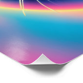 Gek Psychedelic Psychonaut Kitty Cat Perfect Poster (Hoek)