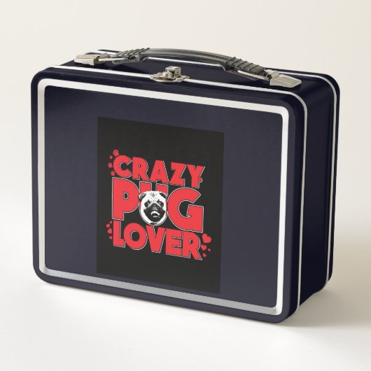 Gek Pug Lover Pug Eigenaar Gift (Voorkant)