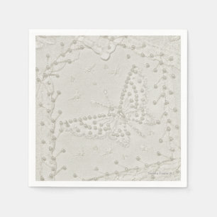 Gek Quilt geborduurd design servetten