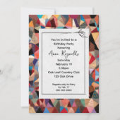 Gek Quiltpatroon met naaldpartij Kaart (Voorkant)