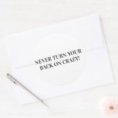 GEK RONDE STICKER (Envelop)