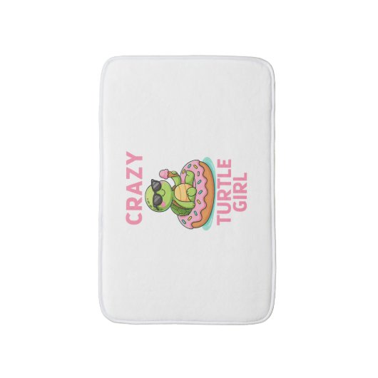 Gek schildpadmeisje badmat (Voorkant Verticaal)