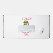 Gek schildpadmeisje bureaumat (Keyboard & Muis)