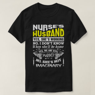 Gek shirt voor de man van de verpleegster