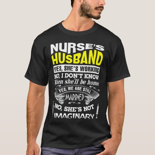 Gek shirt voor de man van de verpleegster (Voorkant)