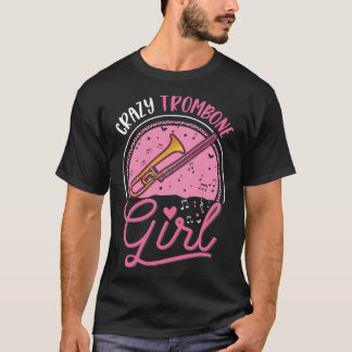 Gek Trombone Meisje Trombone 1 T-shirt