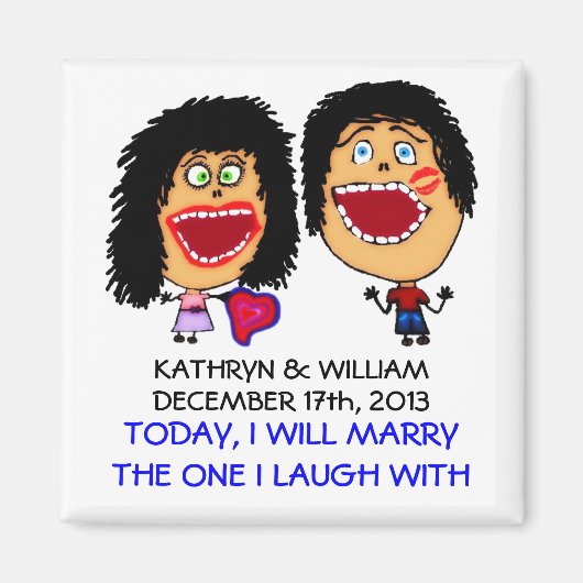 Gek Trouwen met mijn beste vriend Magneet (Voorkant)