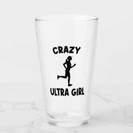 Gek Ultra Running Meisje Glas (Voorkant)