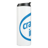 Gek van binnen thermosbeker (Gedraaid links)