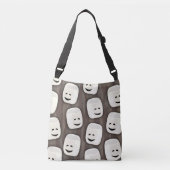 Gek van Marshmallows Crossbody Tas (Voorkant)