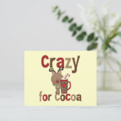 Gek voor Cacao Briefkaart (Staand voorkant)