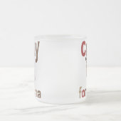 Gek voor Cacao Matglas Koffiemok (Center)