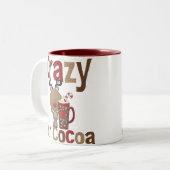 Gek voor Cacao Tweekleurige Koffiemok (Voorkant links)