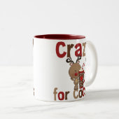 Gek voor Cacao Tweekleurige Koffiemok (Voorkant rechts)