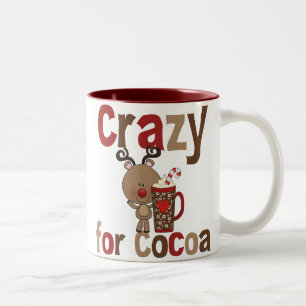 Gek voor Cacao Tweekleurige Koffiemok