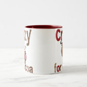 Gek voor Cacao Tweekleurige Koffiemok (Center)