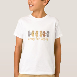 Gek voor de T-shirts en de Giften van Katten