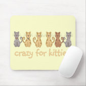 Gek voor de T-shirts en de Giften van Katten Muismat (Met muis)