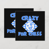 Gek voor schaken (Voorkant / Achterkant)