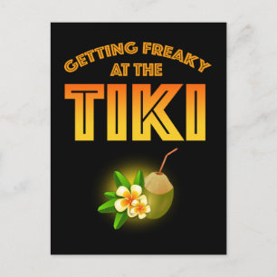 Gek worden bij de Tiki Briefkaart