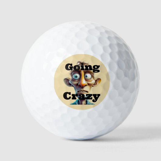 Gek worden golfballen (Voorkant)