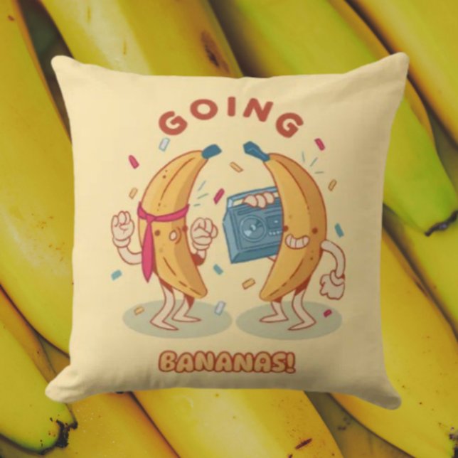 Gek Worden van de Bananen Sierkussen (Creator heeft geüpload)