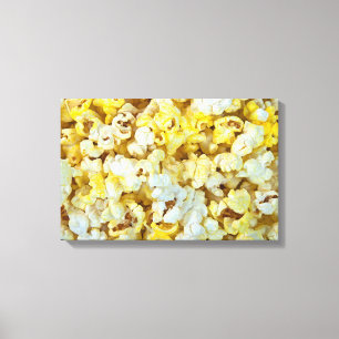 gekaapt popcorn canvas afdruk