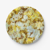 gekaapt popcorn papieren bordje (Voorkant)