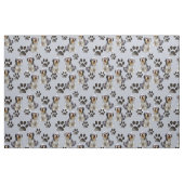 Gekaarde Collie Naadloos weefsel Stof (Yard (91,4 cm))