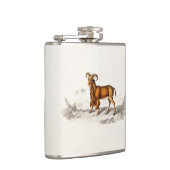 gekaarde geitenvangers heupfles (Rechts)