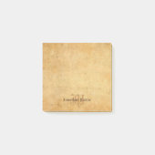 gekalligrafeerd monogram elegante Sjabloon Post-it® Notes (Voorkant)