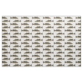 Gekanteld Bass Fish Patroon Stoffen (Fat Quarter)