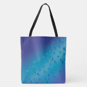 gekantelde Butterflies Tote Bag (Voorkant)