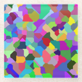 Gekantelde Tegel Glas Onderzetter Glazen Onderzetter