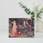 gekantelde tuin briefkaart (Staand voorkant)