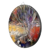 gekantelde tuin dartbord (Voorkant Rechts)