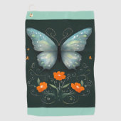 gekantelde tuin golfhanddoek (Voorkant)