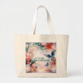 gekantelde tuin grote tote bag