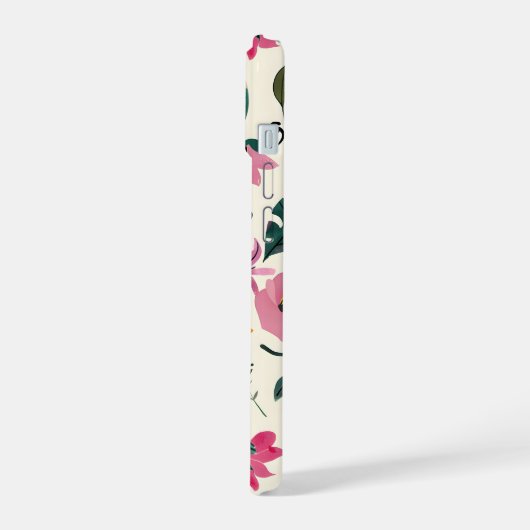 gekantelde tuin iPhone 15 case (Linkerkant)