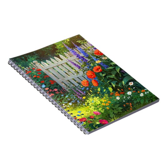 gekantelde tuin notitieboek (Rechterzijde)