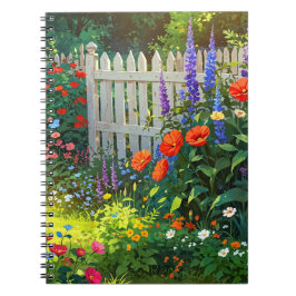 gekantelde tuin notitieboek